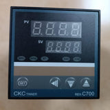 CKC Timer 0-400 ℃ Dijital PID Sıcaklık Ayarlayıcısı Termoelement-Giriş rölesi Çıkış 220 V, Model REX-C700