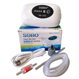 Sobo SB-218 Usb Şarjlı Akvaryum Sessiz Mini Hava Motoru 1W 3Lt/dak