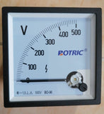 Botric B0-96  0-500V AC Panel Tipi Voltmetre